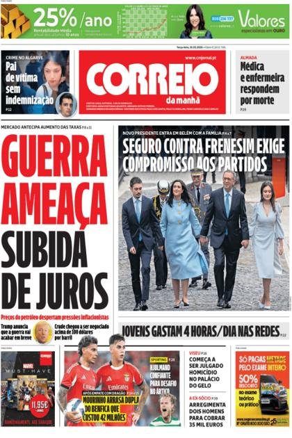 Correio da Manhã – 10/03/2026