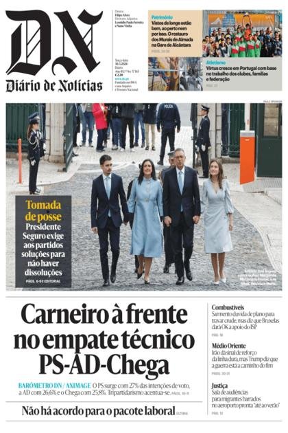 Diário de Notícias – 10/03/2026