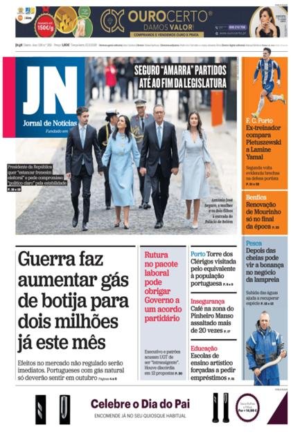 Jornal de Notícias – 10/03/2026