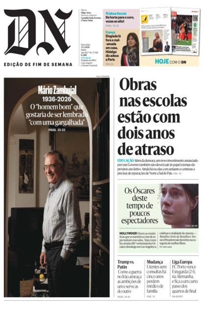Diário de Notícias + Dinheiro Vivo – 13/03/2026