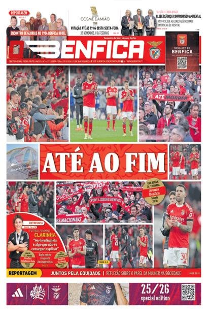 O Benfica – 13/03/2026