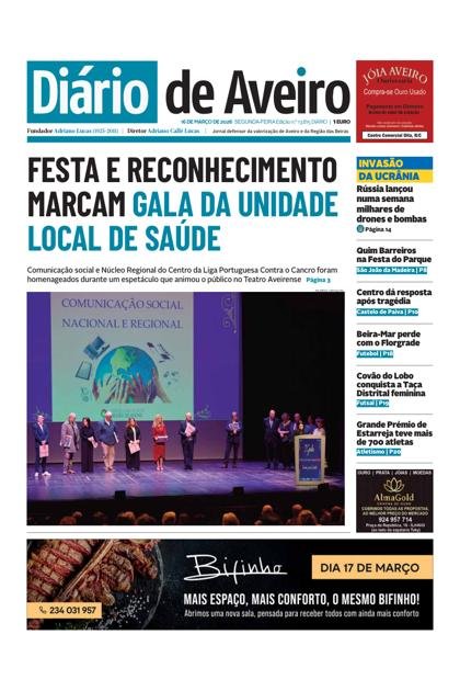 Diário de Aveiro – 16/03/2026