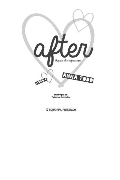 After – Livro 4 – Anna Todd