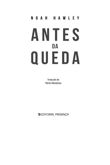 Antes da Queda – Noah Hawley