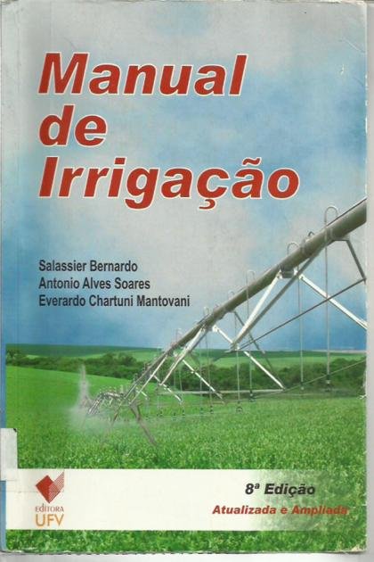 Manual de irrigação Salassier Bernardo 8a ed