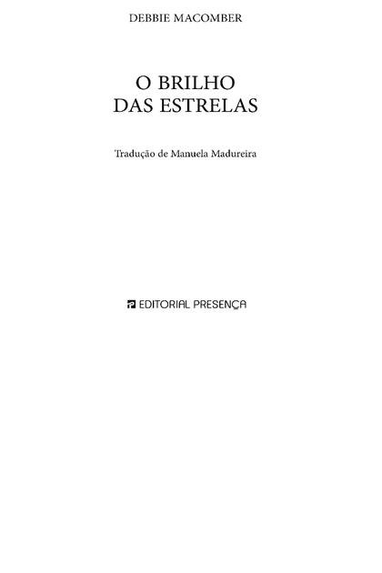 O Brilho das Estrelas – Debbie Macomber