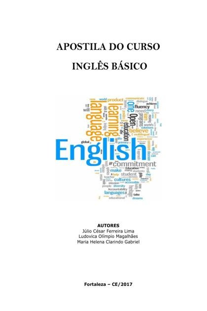 apostila inglês básico