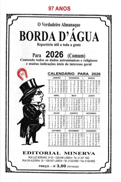 Borda d’ Água 2026